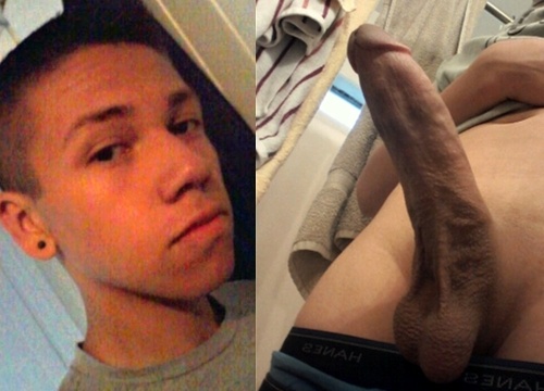 Gay Teen Cody Face and Dick Selfi