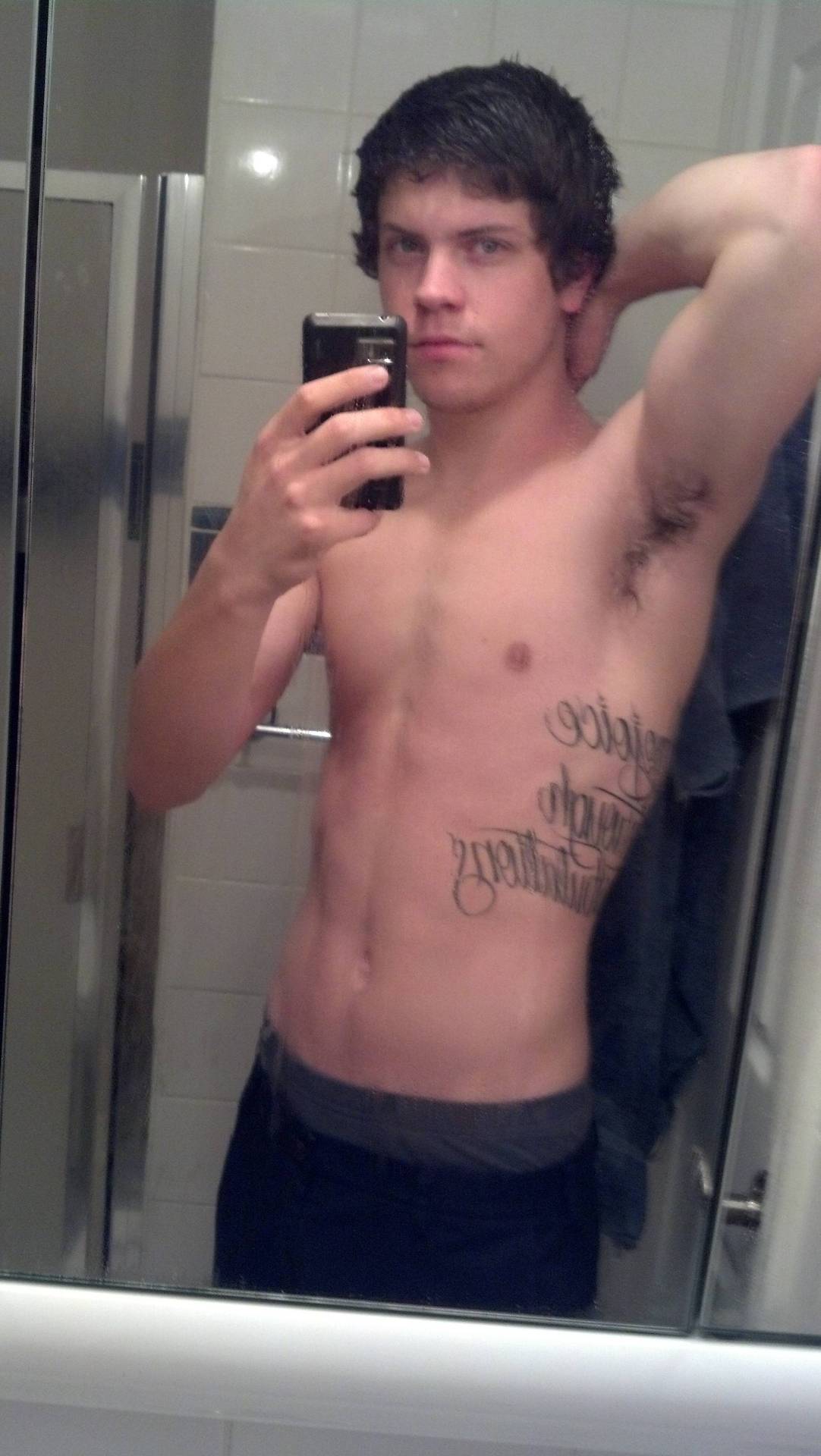 Teenboy-Mirror-Self-Shot Teenboy-Mirror-Self-Shot