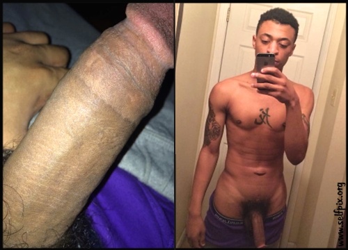Nice Black Cock Selfie Set!